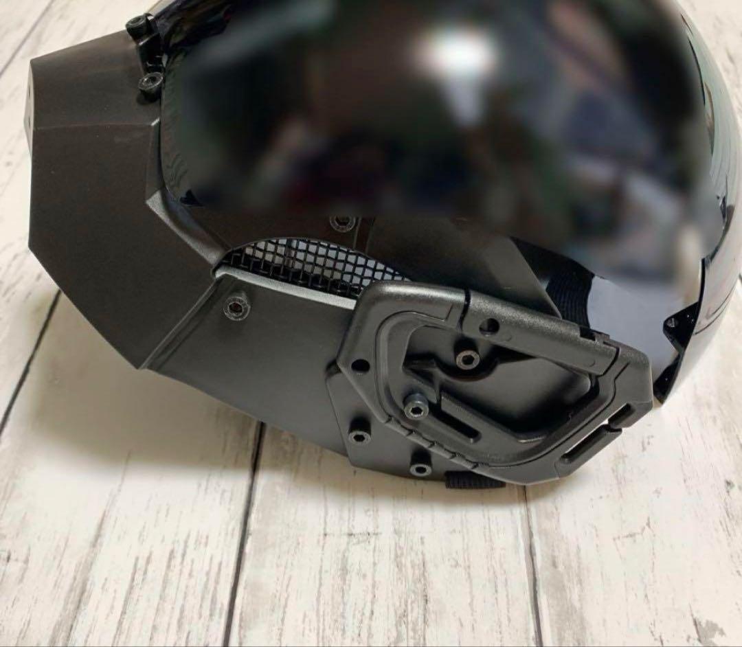 サイバーパンク マスク 未来感 コスプレ 仮面 パーティー　仮装　ゲーム　近未来
