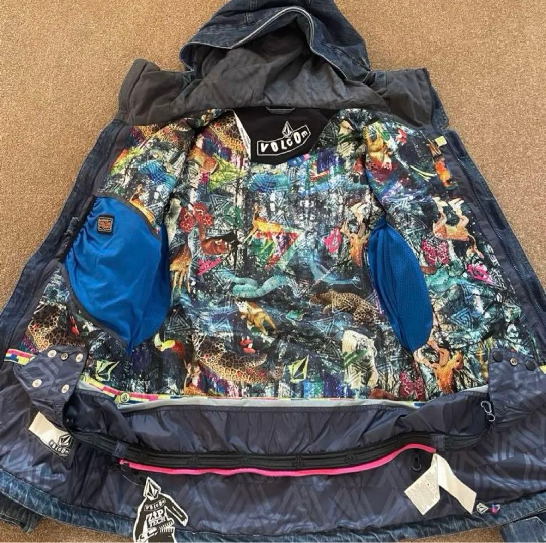 新品　激レア　VOLCOM ボルコム　スノーウェア　スノボーウェア　デニム