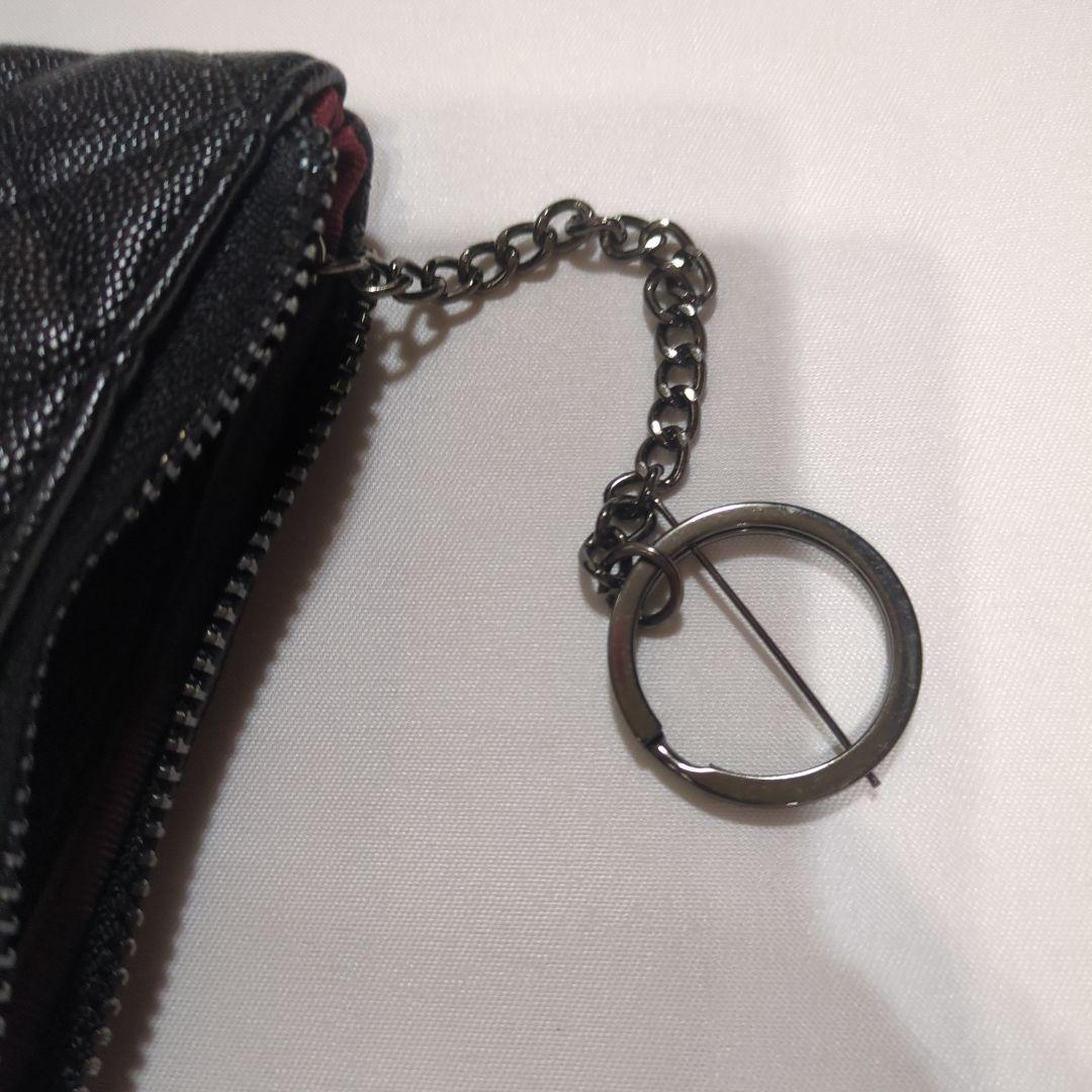 CHANEL ブラック レザー ケース