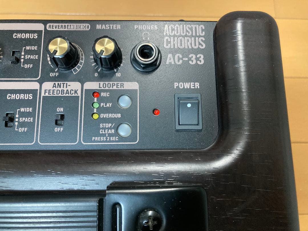 AC-33ローランド アコースティックアンプ RW 純正ACアダ付 送料込