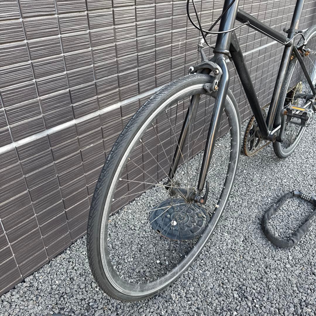 クロスバイク シマノ6段変速 700×28c シティサイクル 自転車　おまけ付き