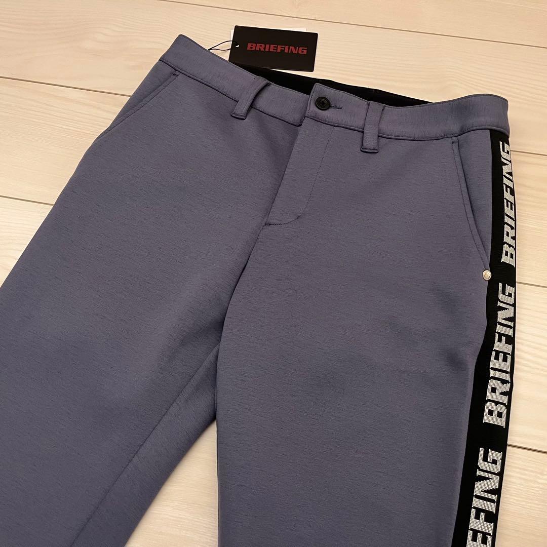 新品★34,100円 BRIEFING ラインロゴパンツ ゴルフズボン M