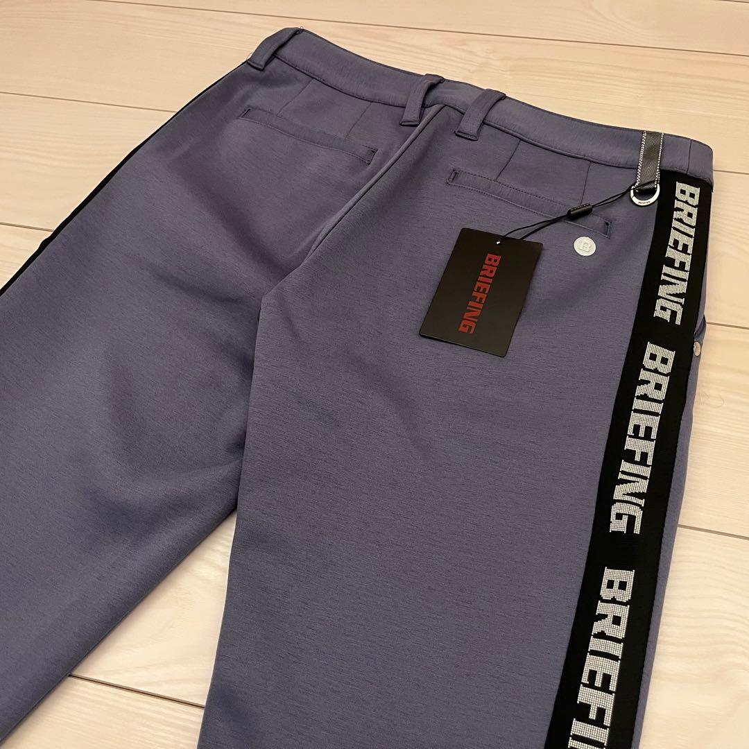 新品★34,100円 BRIEFING ラインロゴパンツ ゴルフズボン M