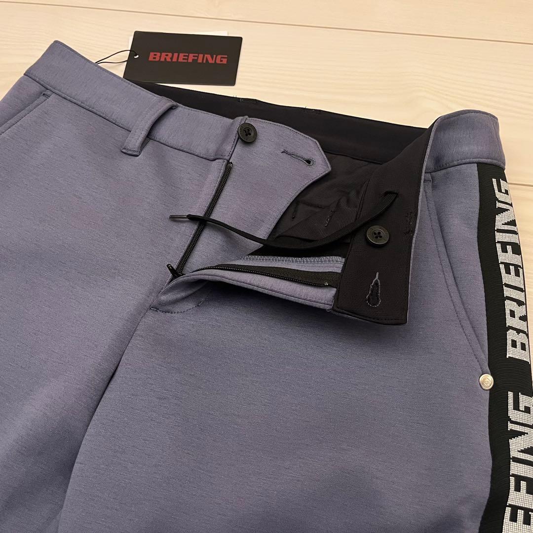 新品★34,100円 BRIEFING ラインロゴパンツ ゴルフズボン M