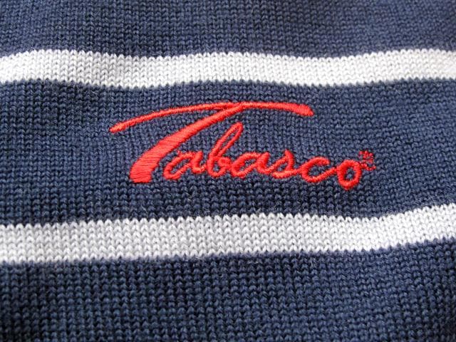 新品　PGA tour ゴルフ　ニットセーター　ボーダー　ラウンドネック