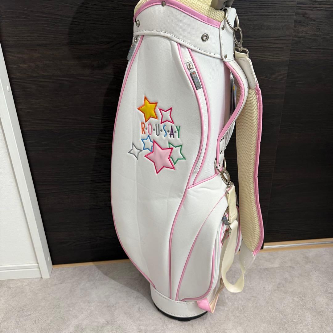 【未使用あり】ROUSAY レディス 初心者 クラブセット　キャディバッグ付き