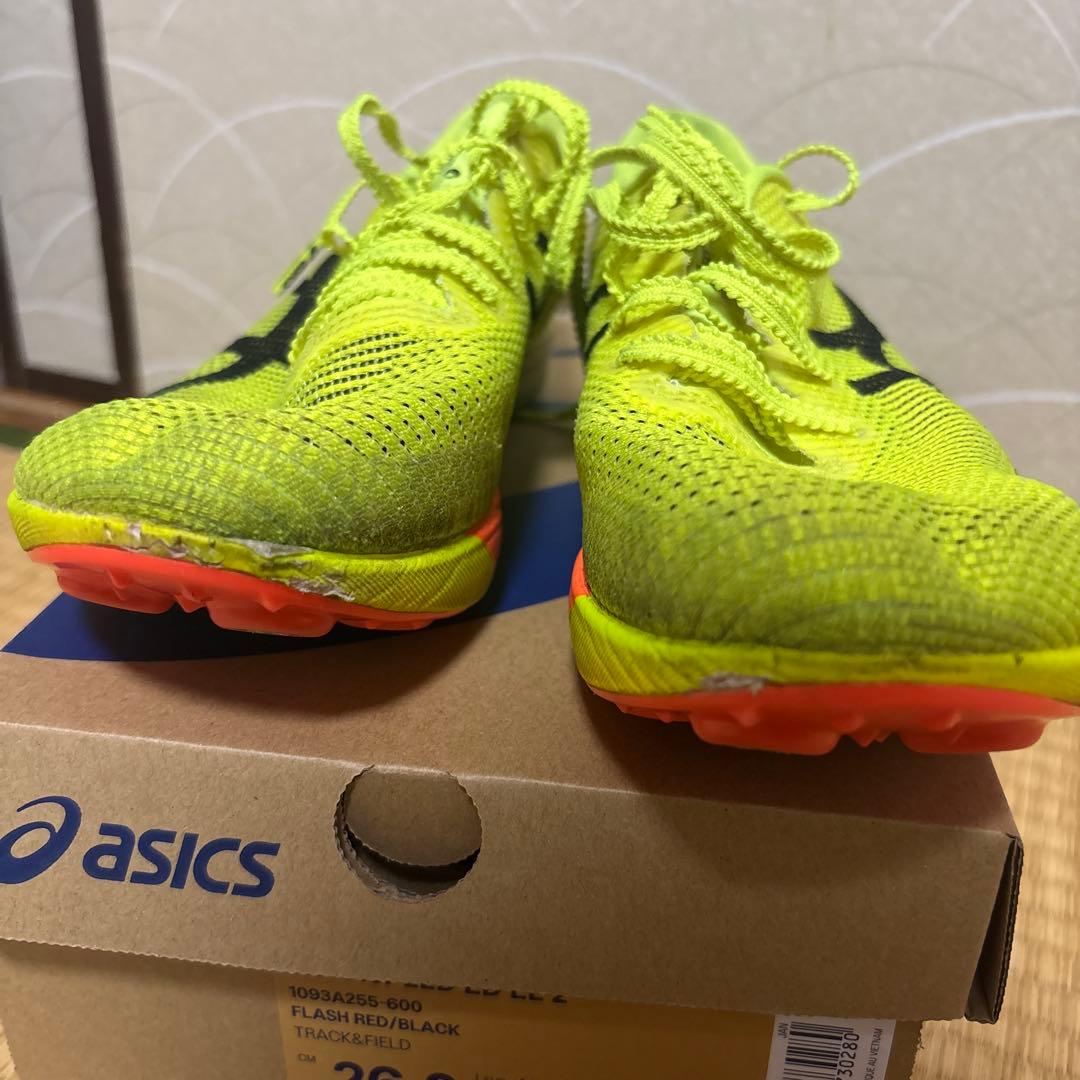 スパイク・シューズ asics speed LD2 25.5cm
