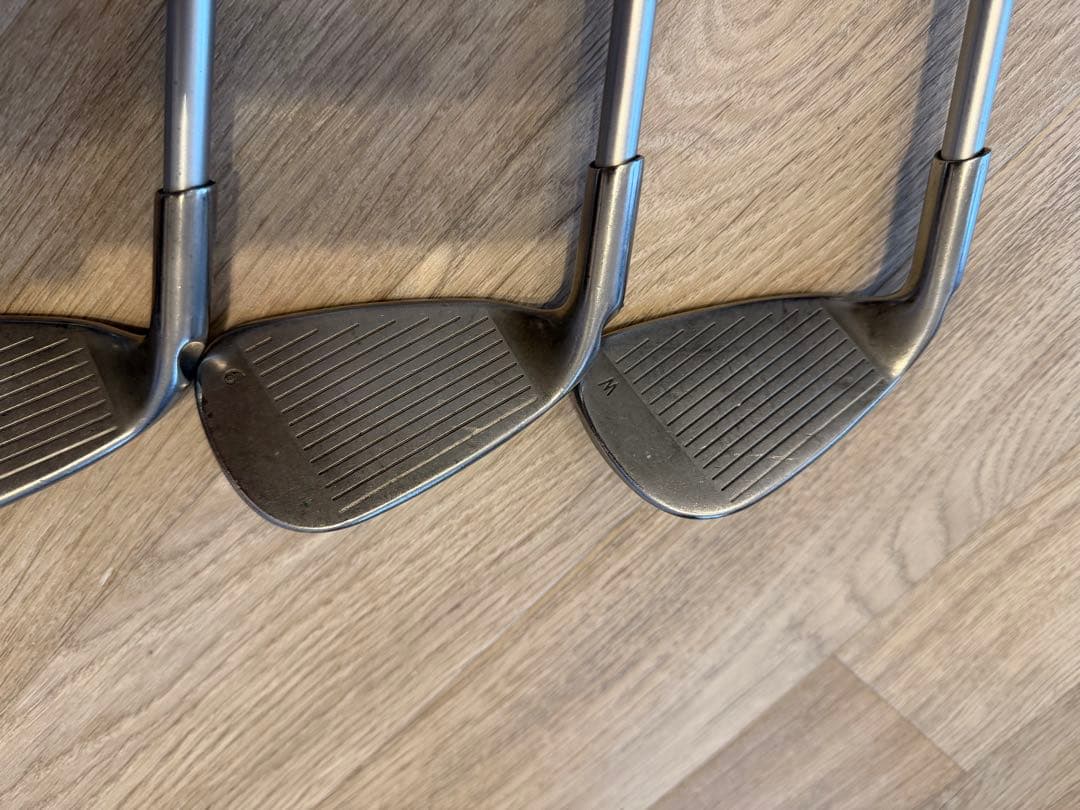 PING G25 アイアン5本（6I-9I,W） 紫リシャフト・グリップ交換
