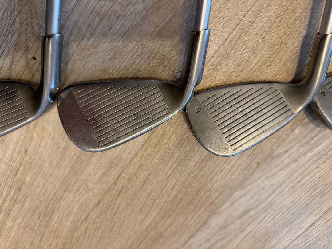 PING G25 アイアン5本（6I-9I,W） 紫リシャフト・グリップ交換