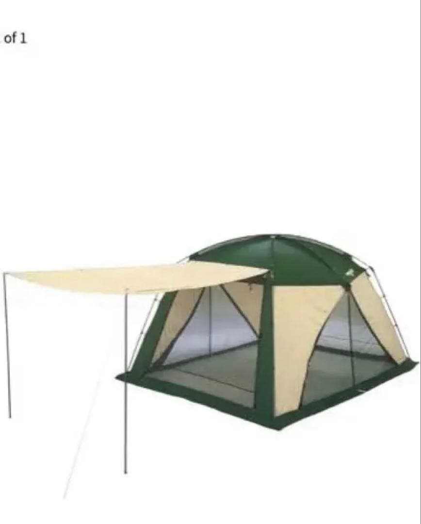 Colemanスクリーンテント　Colemanテーブル　椅子二脚セット