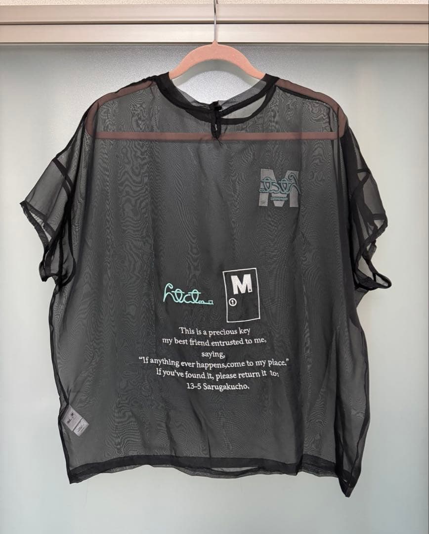 【TAKUYA∞ Produce】 htct∞×M SHEER TOP