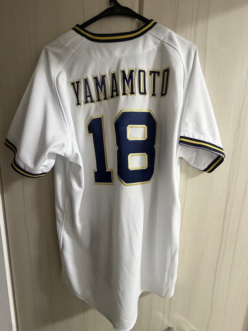 【期間限定セール中】山本由伸 18 オリックス バファローズ ホームユニフォーム