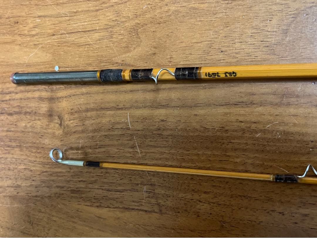 超稀少 パートリッジ ゴールデンシャドウ　7.5ft #5 バンブーロッド