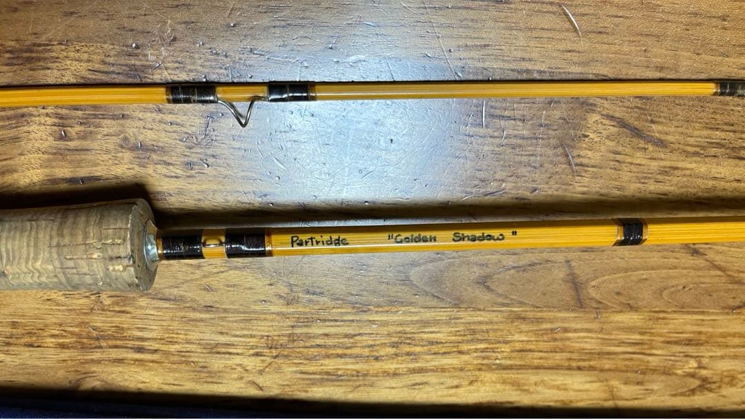 超稀少 パートリッジ ゴールデンシャドウ　7.5ft #5 バンブーロッド