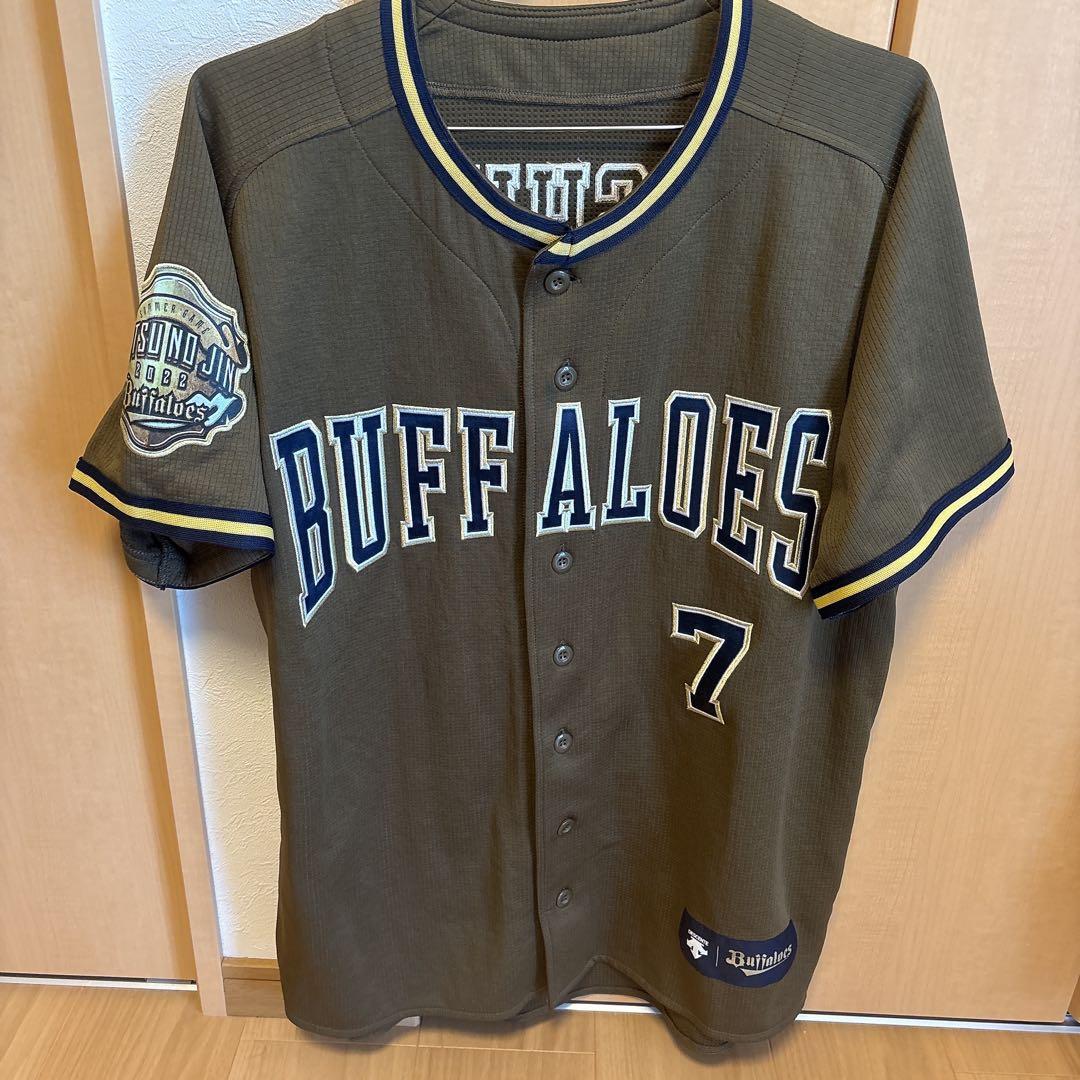 オリックスバファローズ　吉田正尚　2022年　夏の陣　限定ユニフォーム　Lサイズ