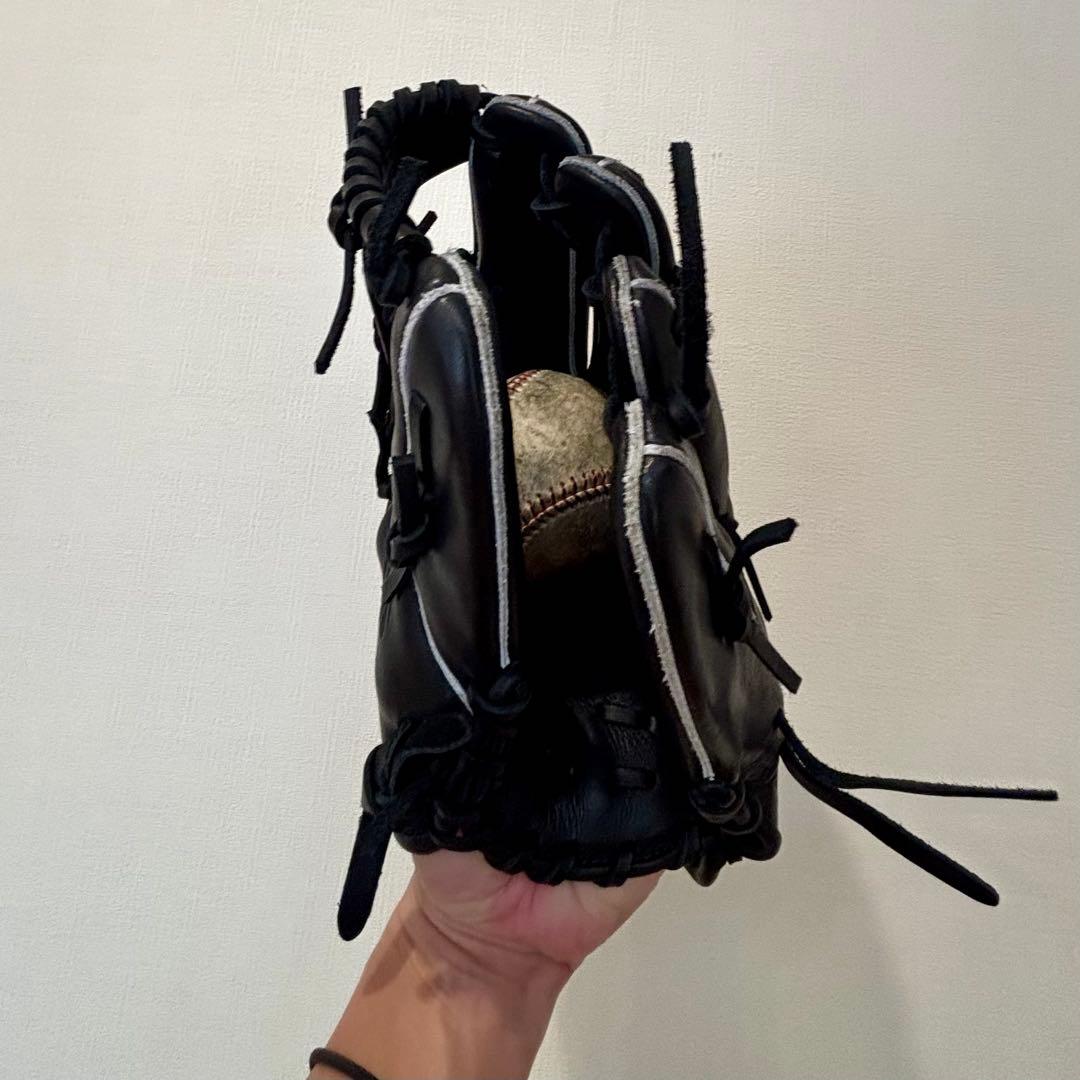 ローリングス コユニ Rawlings 型抜群 軟式グローブ 黒 超美品