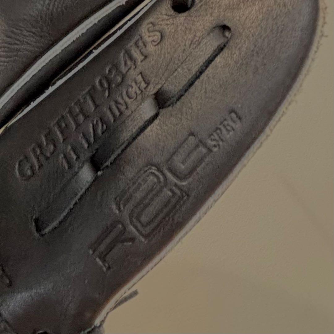 ローリングス コユニ Rawlings 型抜群 軟式グローブ 黒 超美品