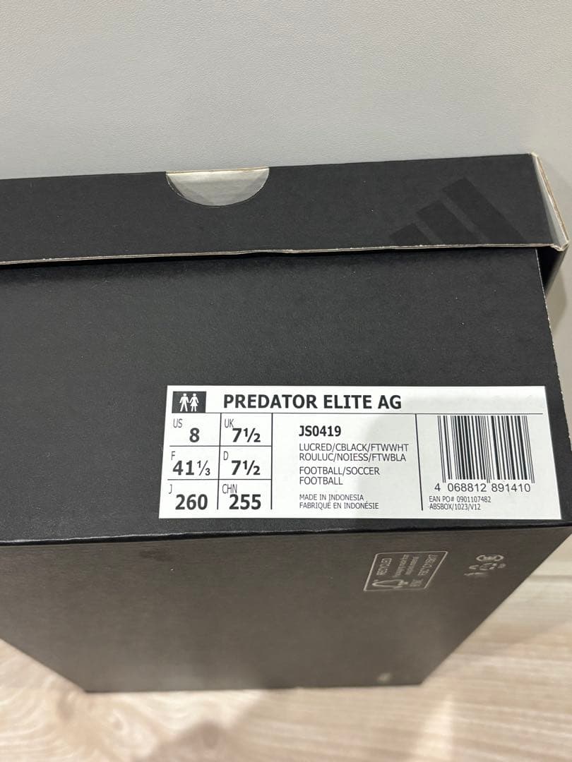 【新品未使用】adidas PREDATOR ELITE AG 26.0