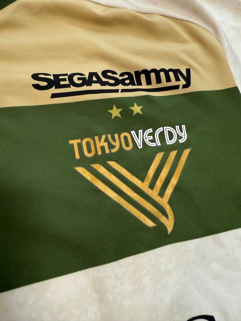 【値下げ】選手着用品　本物　東京ヴェルディ　深澤大輝　ユニフォーム　サイズO