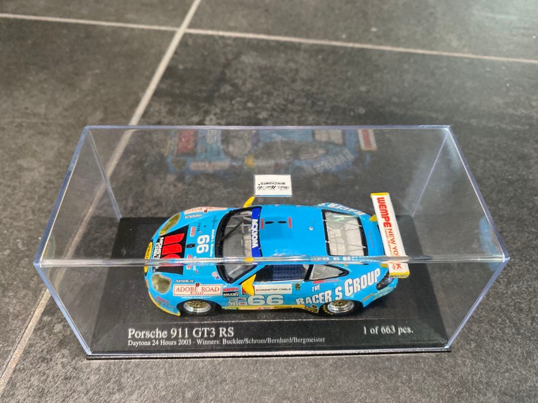 限定車 MINICHAMPS 1/43 PORSCHE