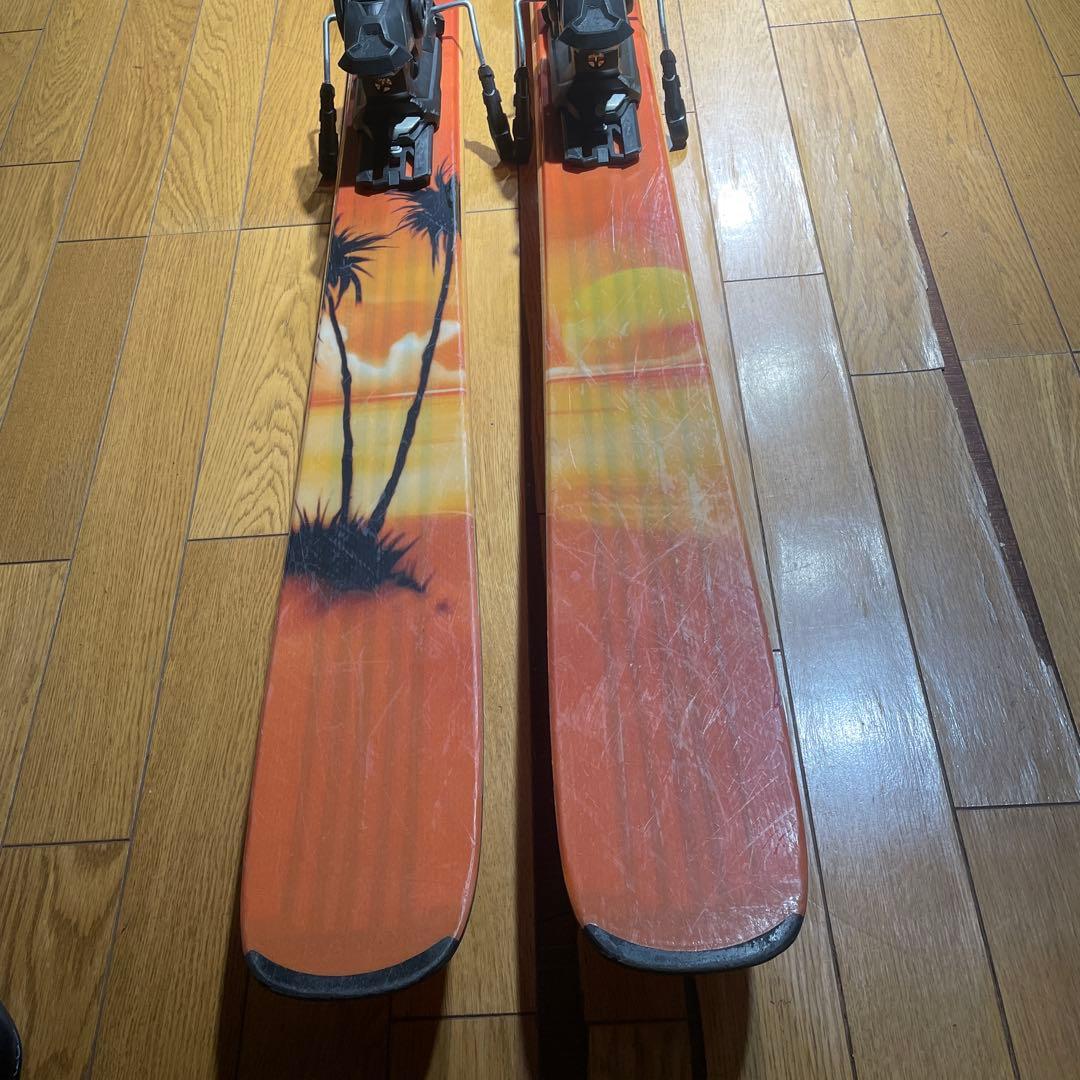 名機LINEラインSICKDAY186cm金具セット　フリーライド