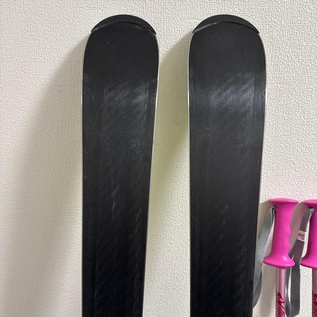 FISCHER RC4 RACE JR スキー板130cm とポールセット