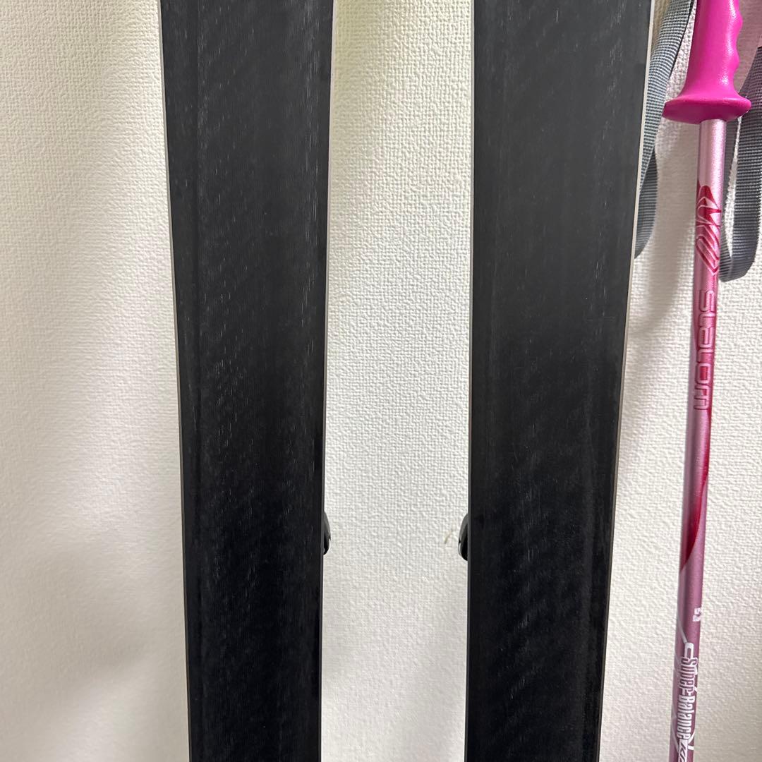 FISCHER RC4 RACE JR スキー板130cm とポールセット