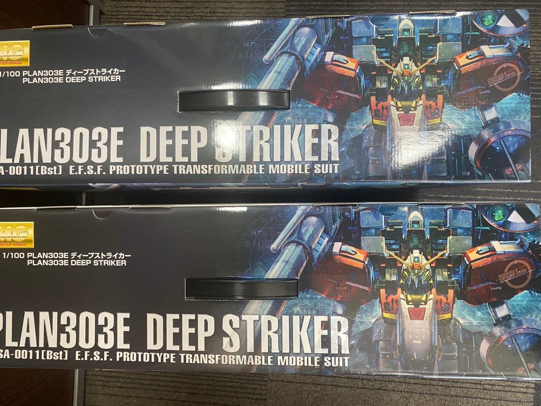 新品2点ガンプラ MG 1/100 PLAN303E DEEP STRIKER