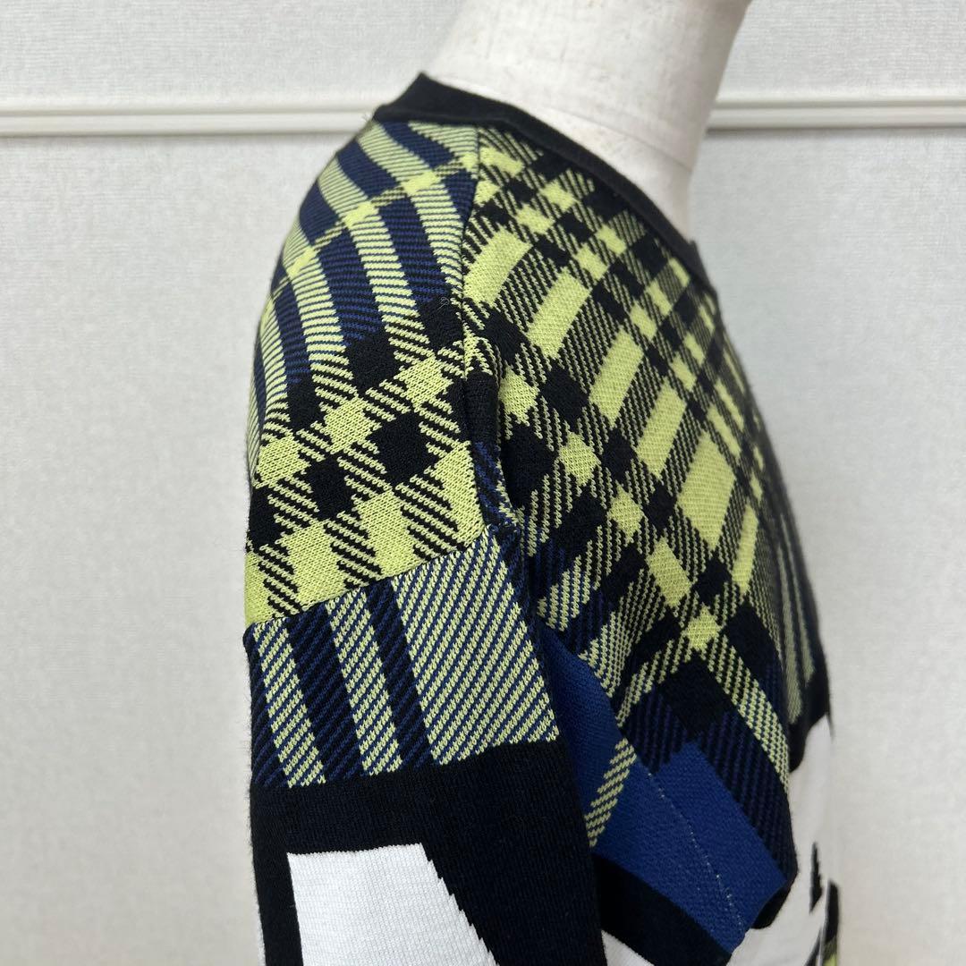 Jack Bunny!! HOT FEEL 3色Wジャガード クルーネックニット