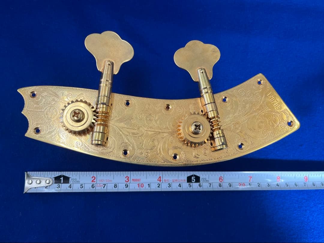 【限定値下】Suzuki Violin コントラバス マシンヘッド 彫刻