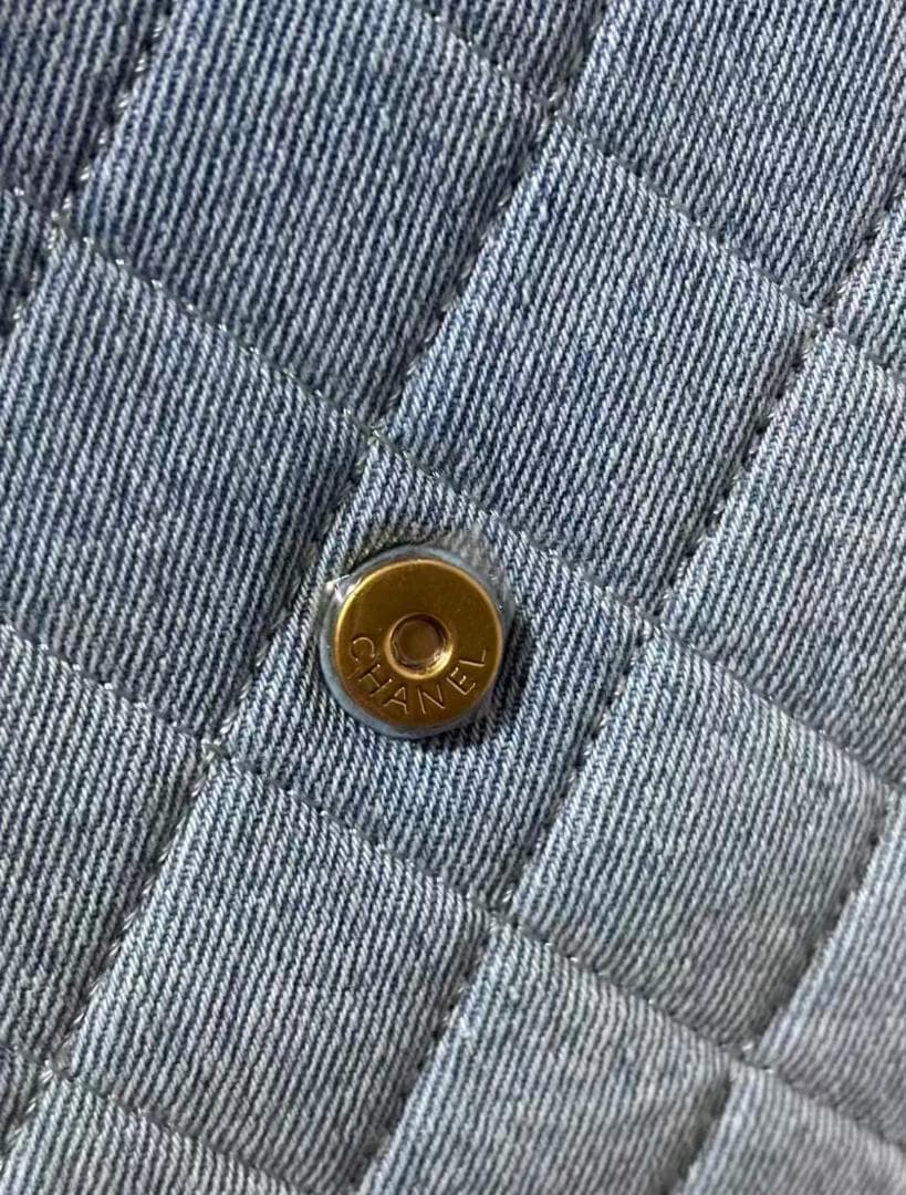 CHANEL デニム　キルティングバッグ　ノベルティ