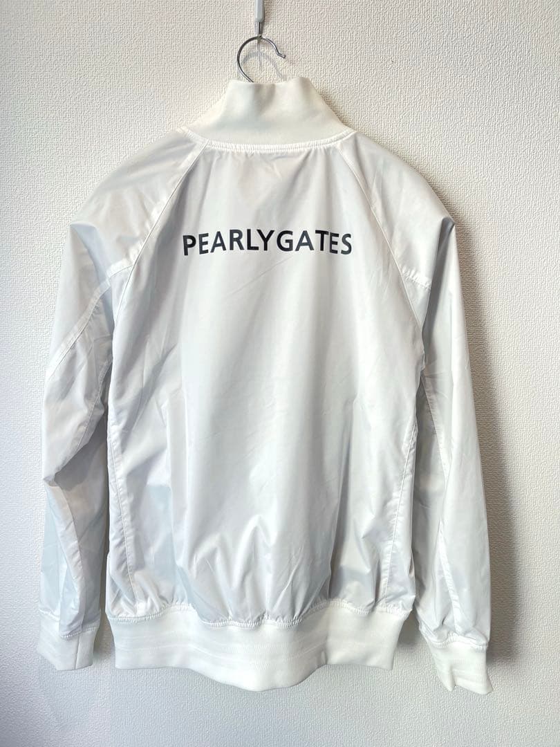PEARLY GATES ジップアップジャケット ホワイト