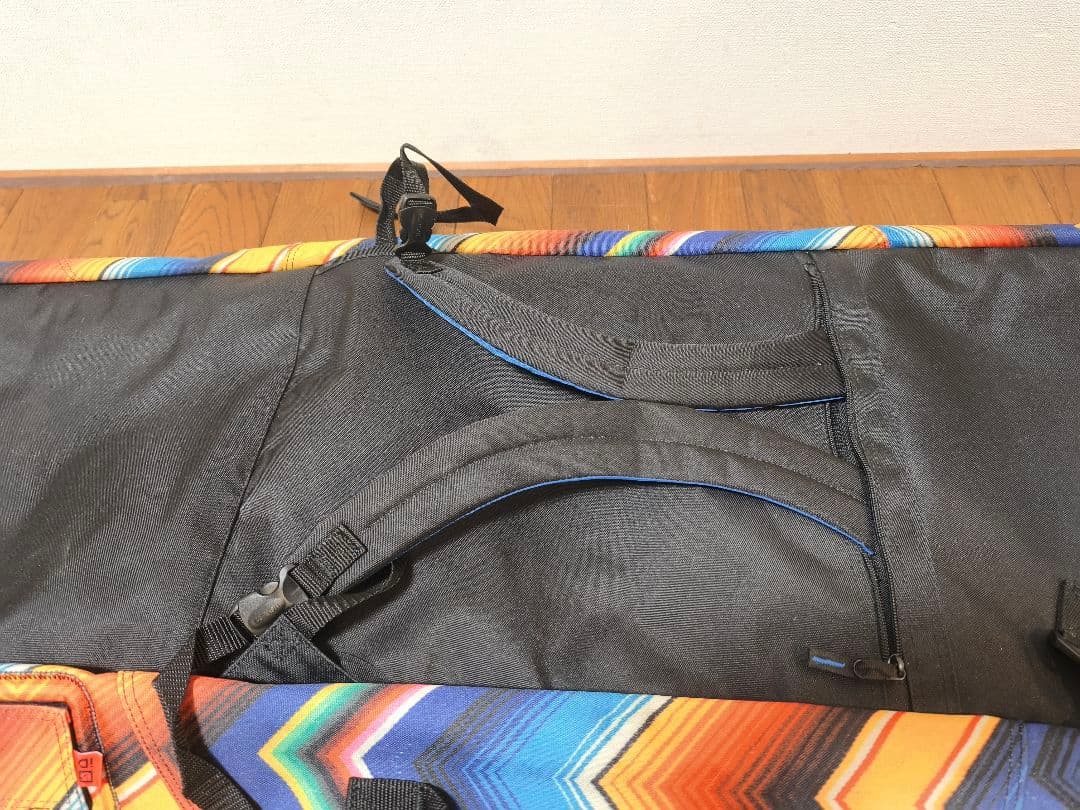 【美品】166cm Burton リュックにも スノーボードバッグ メキシカン柄