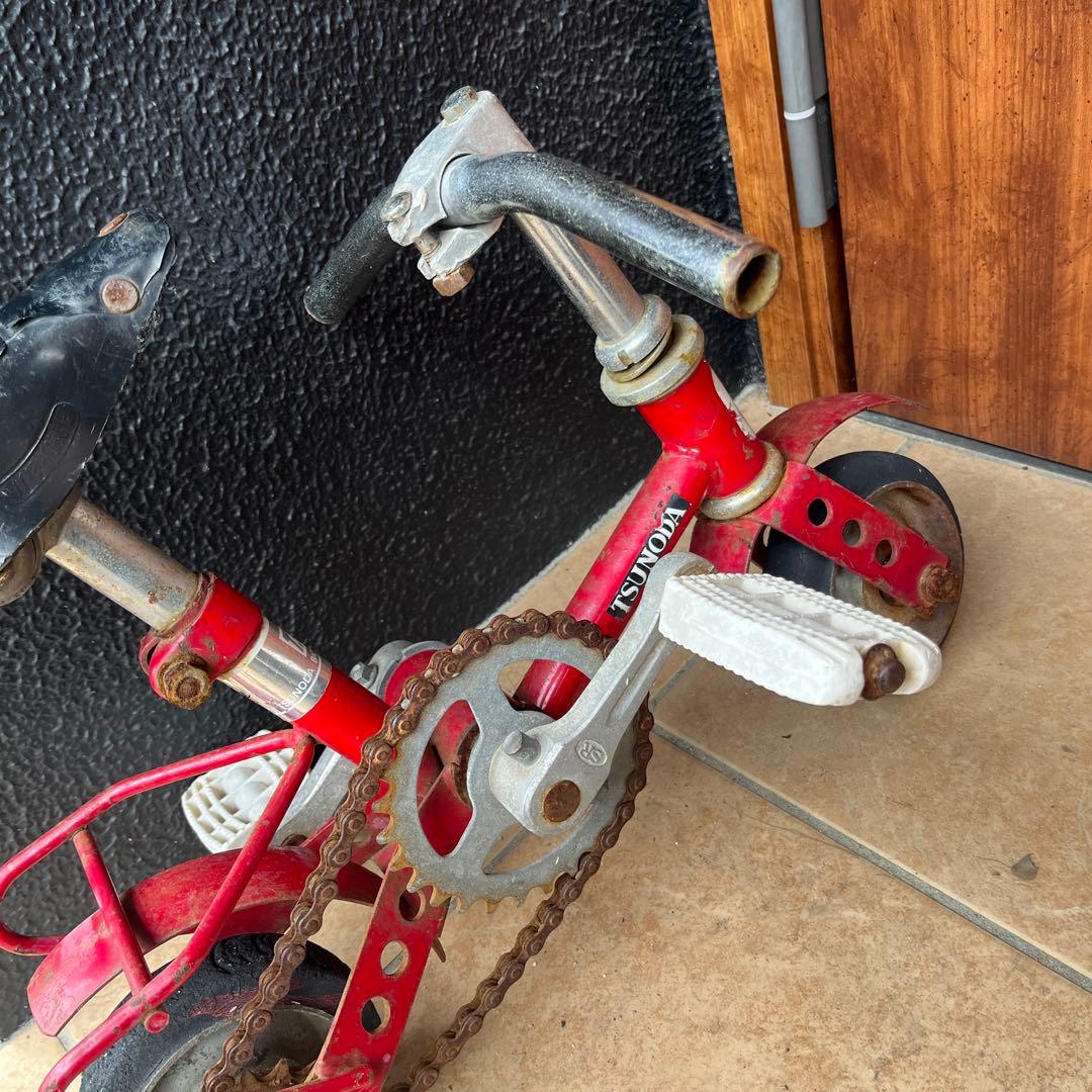 ツノダの自転車　ビンテージ