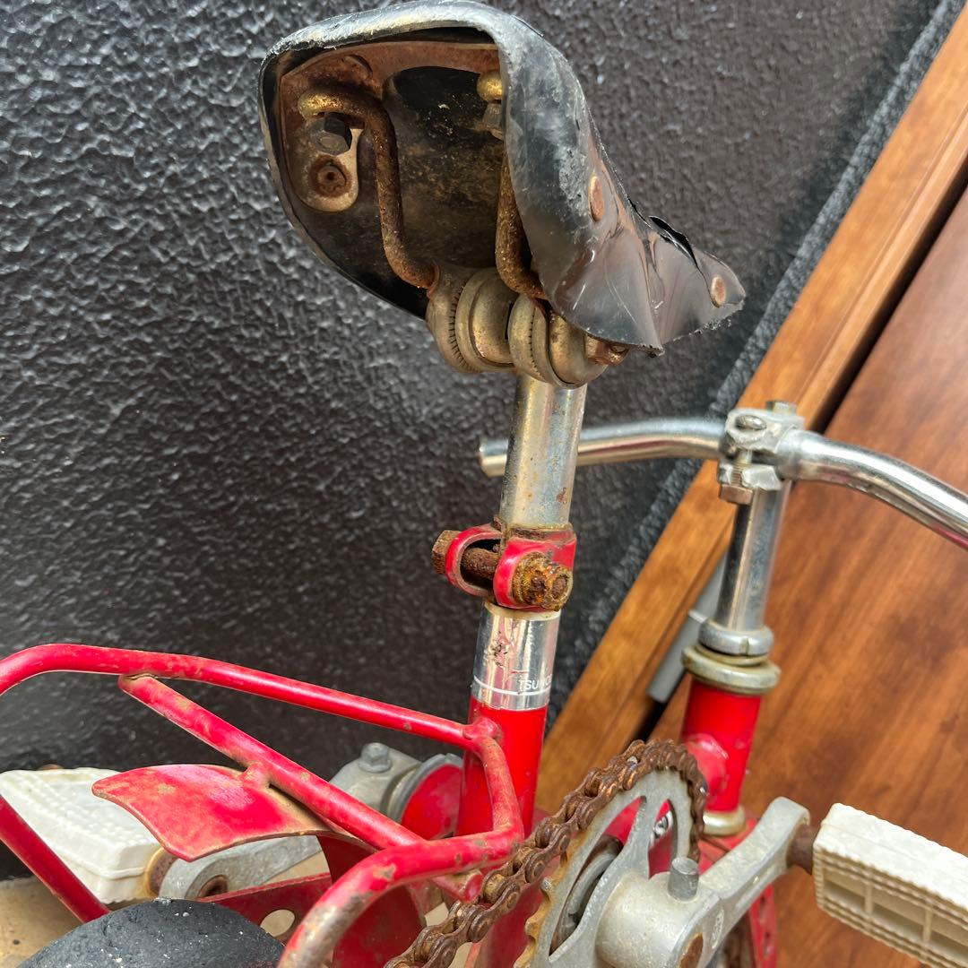 ツノダの自転車　ビンテージ