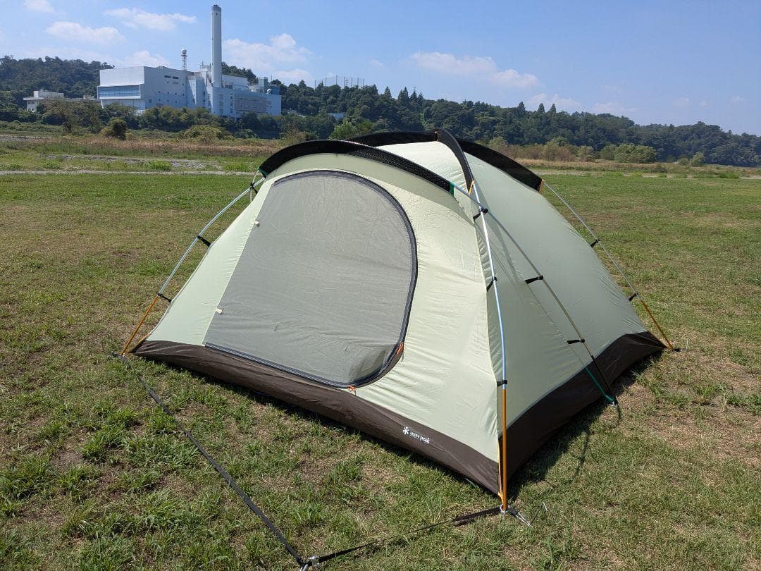 スノーピーク アメニティドームM 三人用 キャンプ テント 即使用可能 中古