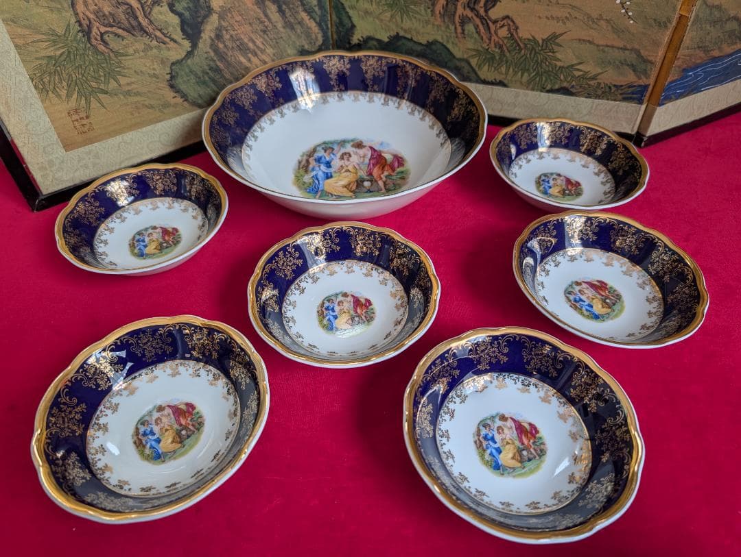小鉢　小皿　ボウル　一式　LEANDER　チェコ共和国