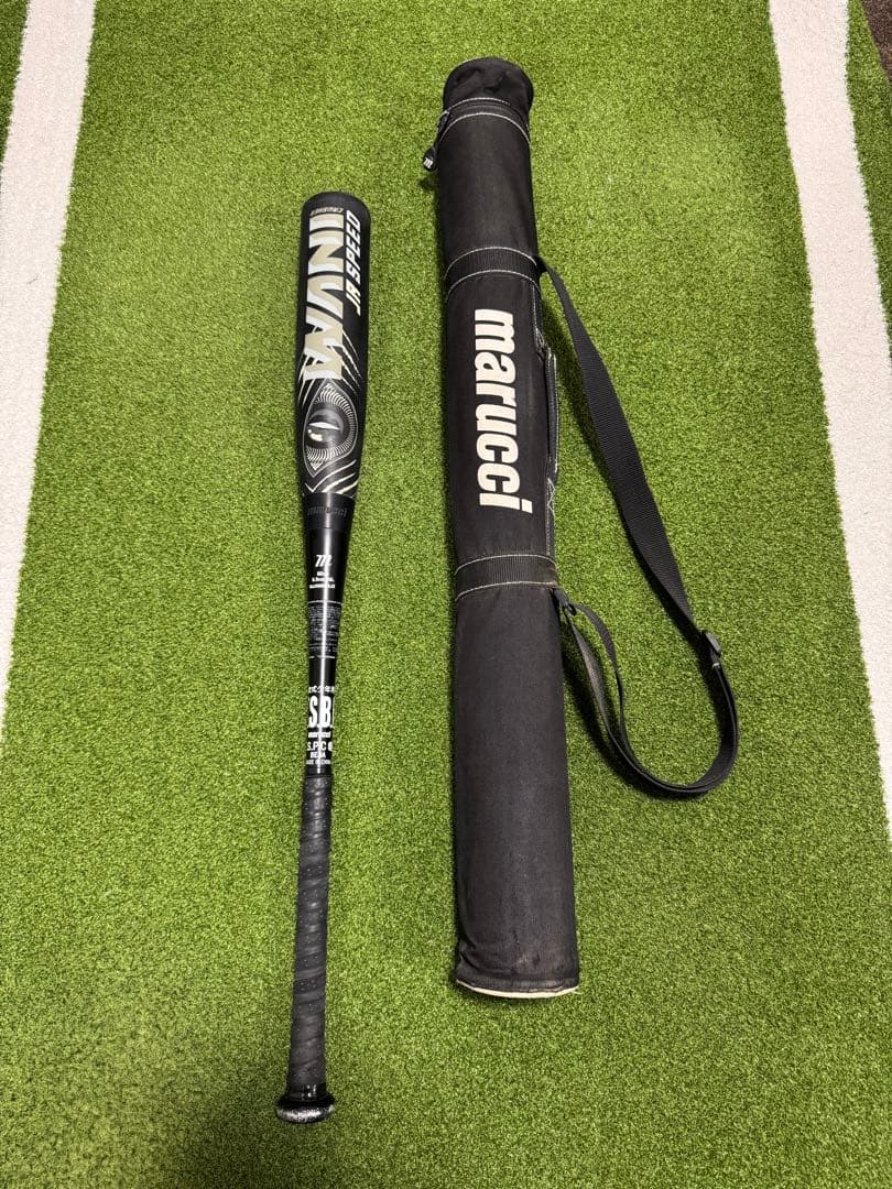 marucci 少年軟式バット ワニクラッシャースピード 黒ワニ