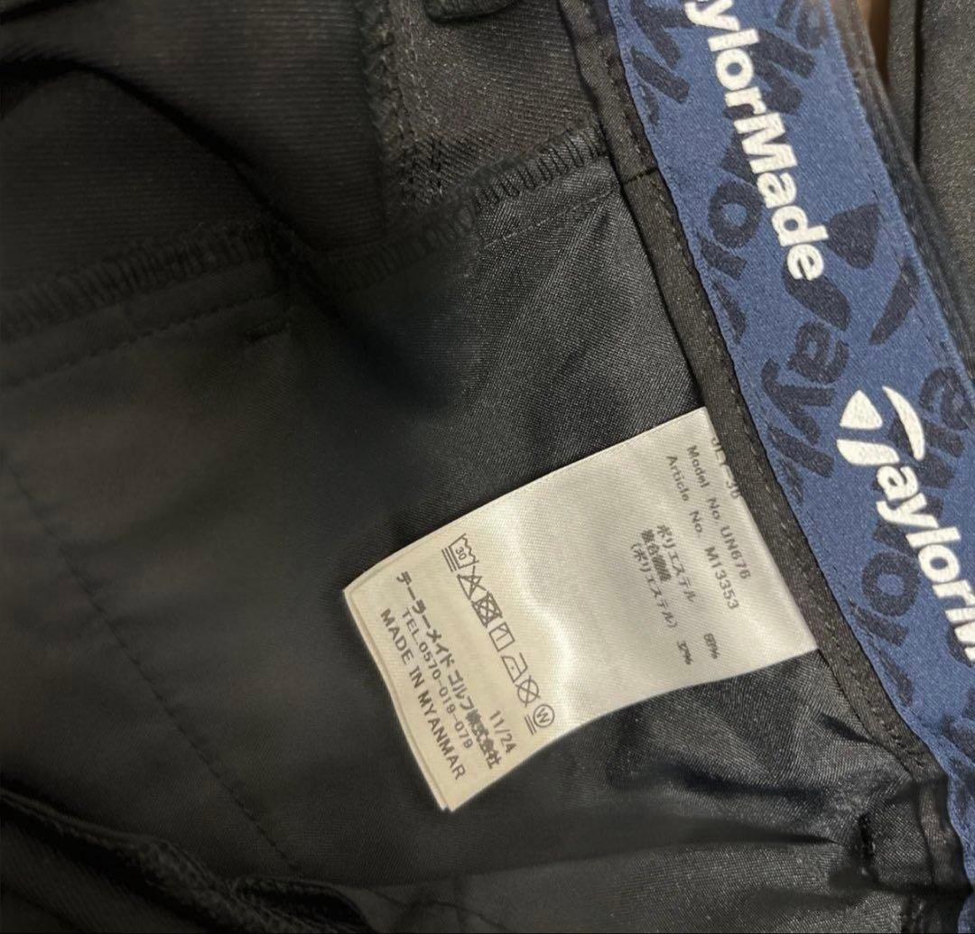 【新品未使用】TaylorMade レディース ブラックパンツ L