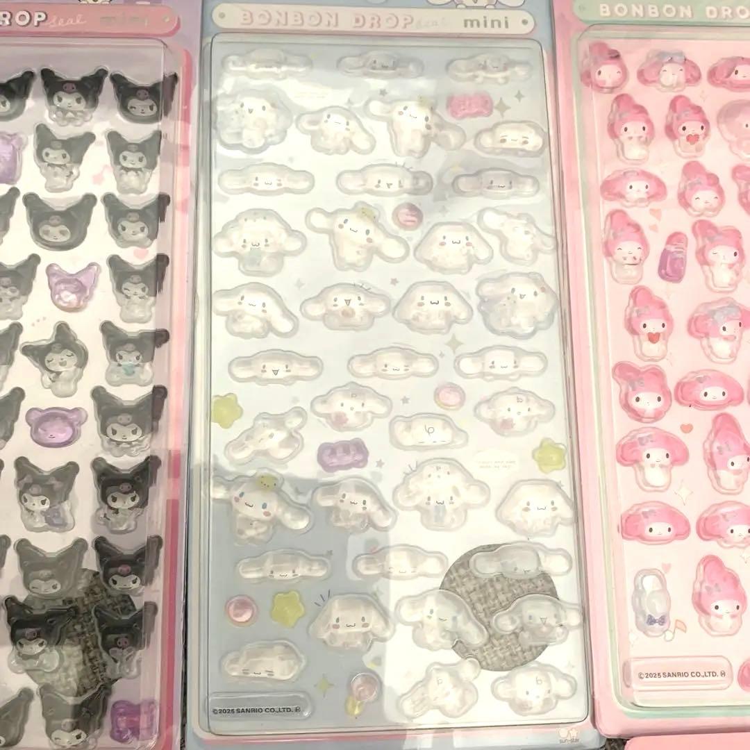 正規品　サンリオミニ ボンボンドロップ シール8枚セット