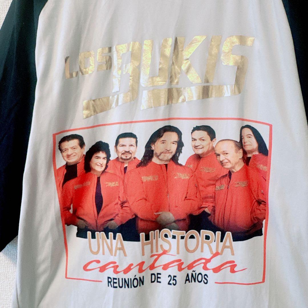 Los Bukis 25周年 ツアーTシャツ USA製 七分袖 ラグラン 両面