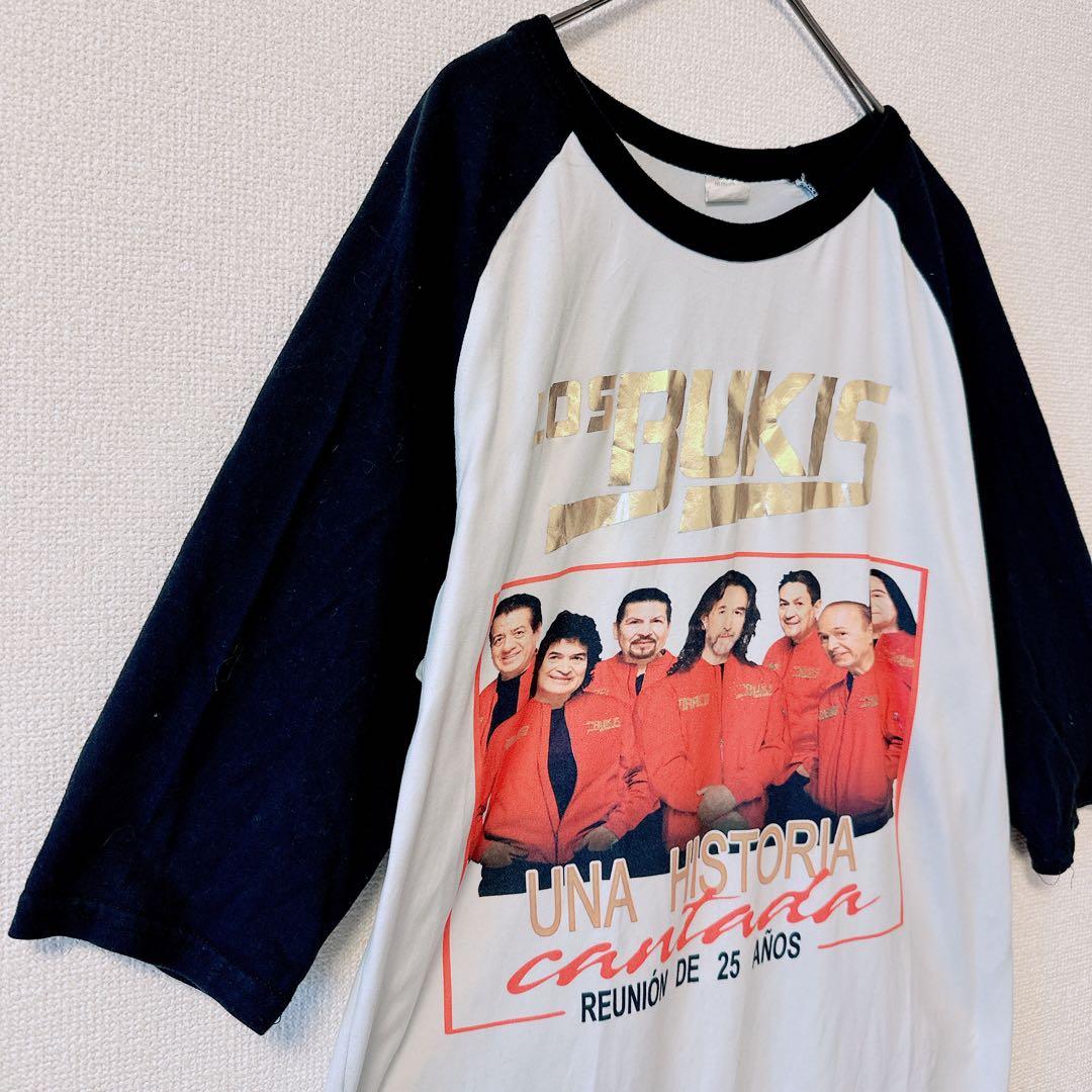 Los Bukis 25周年 ツアーTシャツ USA製 七分袖 ラグラン 両面
