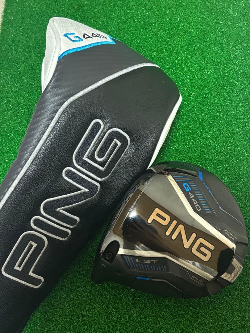 PING G440 LST ドライバー　9度　ヘッド＋ヘッドカバー　レフティ
