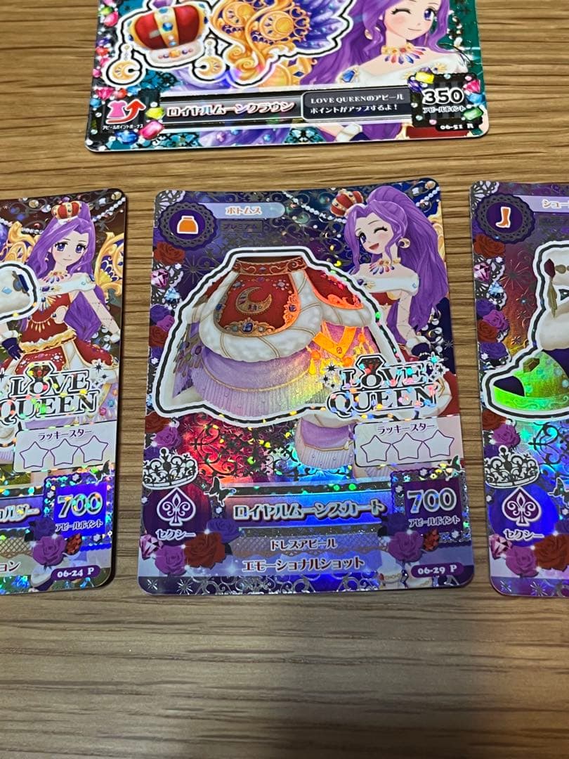 アイカツ LOVE QUEEN カードセット