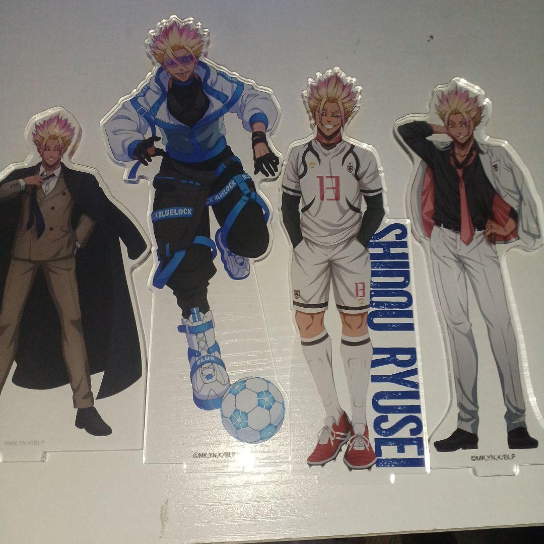 ブルーロック 士道龍聖 アクスタ 4点セット
