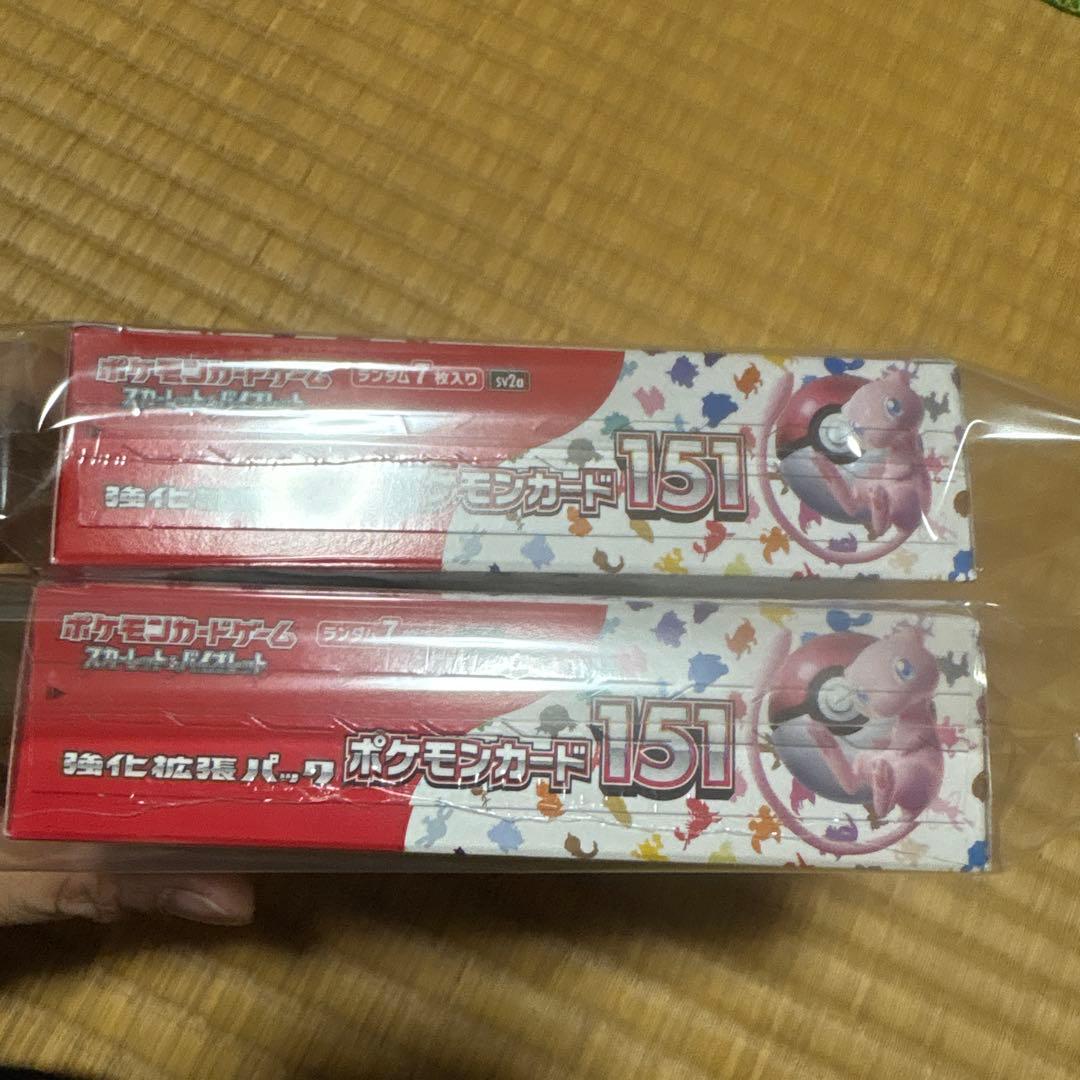ポケモンカード151シュリンク付き 未開封1ボックス