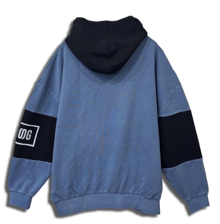 BMSG ツートンジップ パーカー　BLUE 　 　BASIC　　完売品