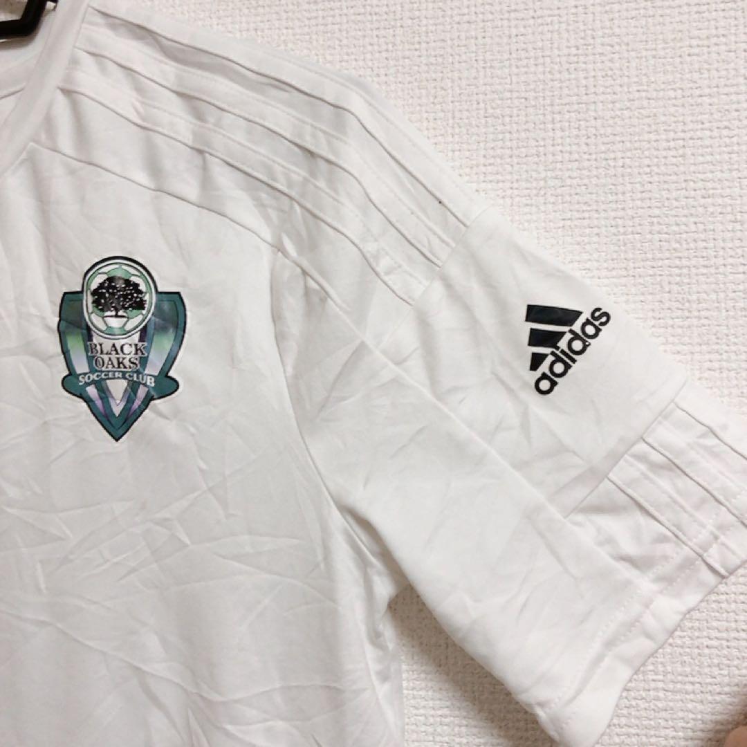 激レア✨️ adidas BLACK OAKS SOCCER CLUB シャツ L