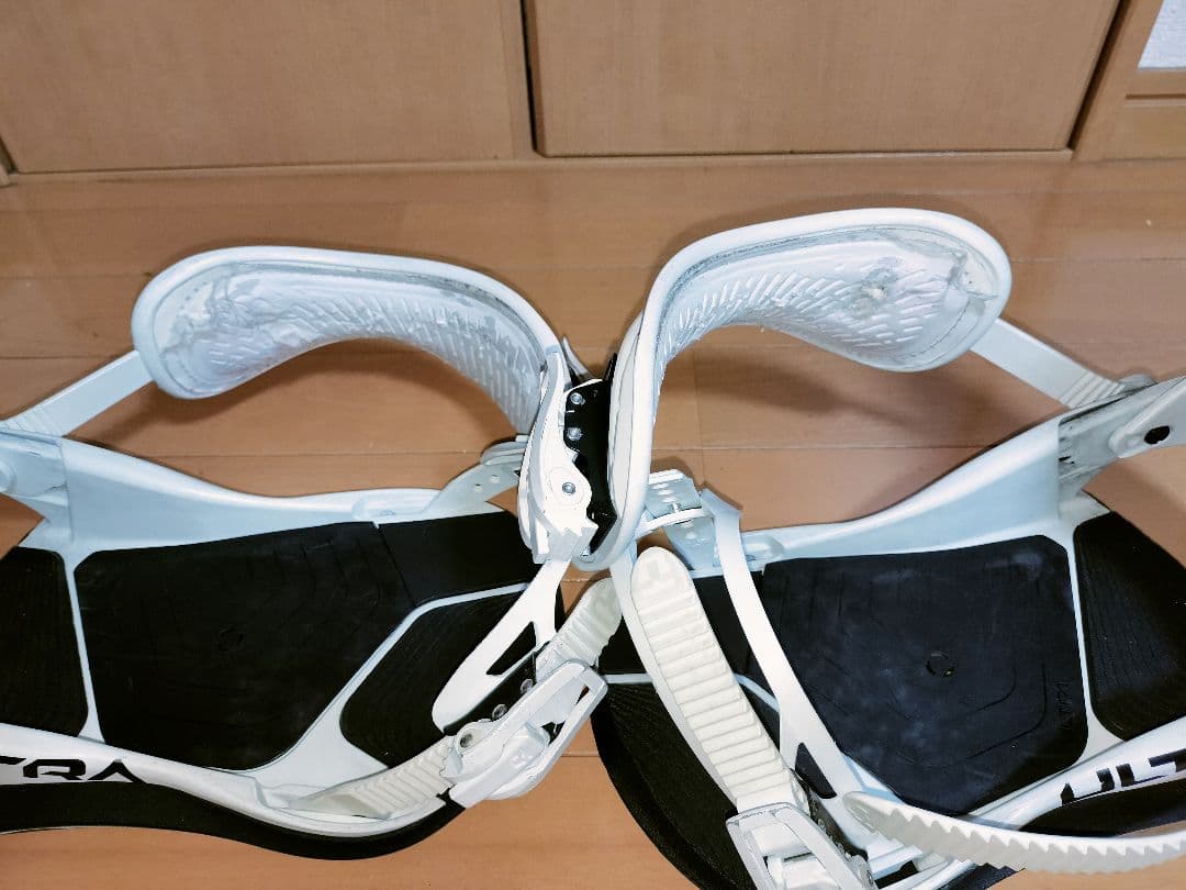 Union ULTRA ホワイト ビンディング MENS Mサイズ 22-23