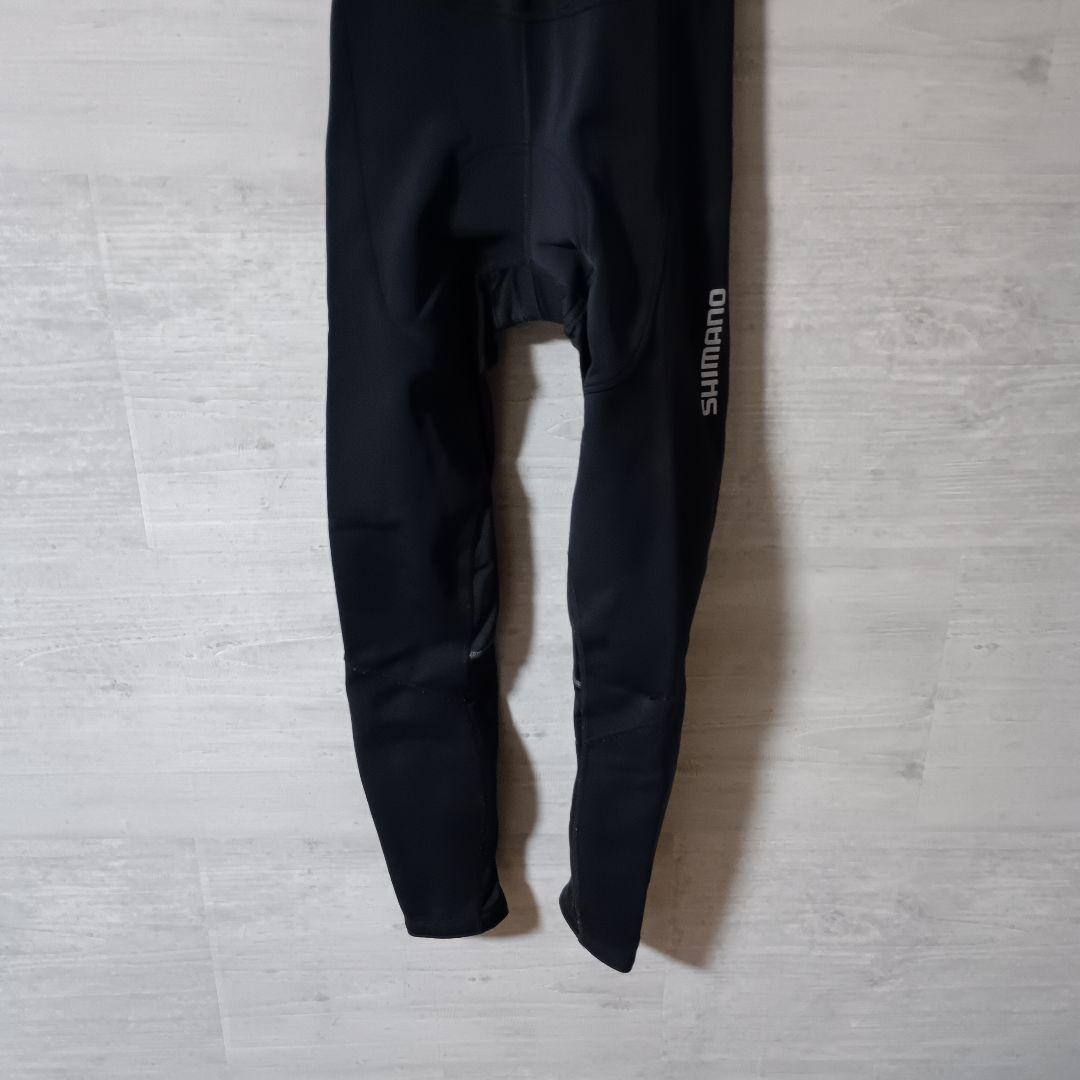 Mサイズ シマノ サイクリング ビブタイツ SHIMANO ビブパンツ　ブラック